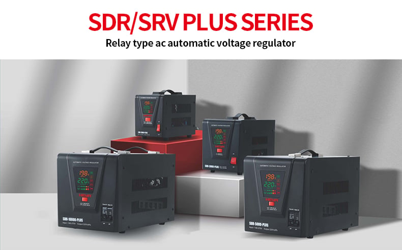 1000VA Single Phase Digital Relay 800W 1000W AC Automatic Regulators Stabilizers AVR 220V manufacture