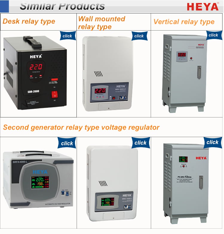 10kva Single Phase Generator Voltage Stabilizer for Domestic Use Ac Automatic Voltage Regulator 140-260V AC 220V LED Display TSD details