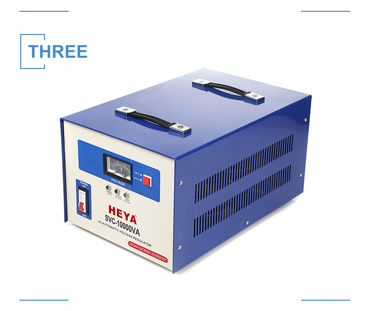 Single Phase SVC 10KVA Automatic Voltage Regulator Stabilizer Servo Motor Type Full Power AC for Voltage Protection manufacture