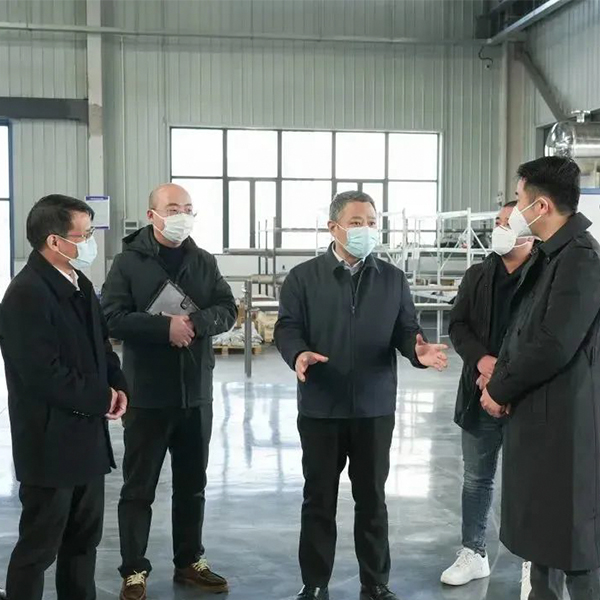 Líderes do Distrito de Jinshan Visitam a Shanghai Yuanhuai para Investigações