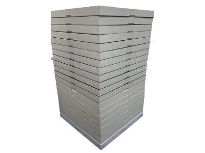 Ground stability requirements for a large air conditioner foundation pad