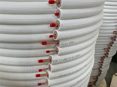 Aesthetics and protection benefits of a refrigerant line hide system
