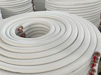 How to prevent moisture ingress in an hvac refrigerant line
