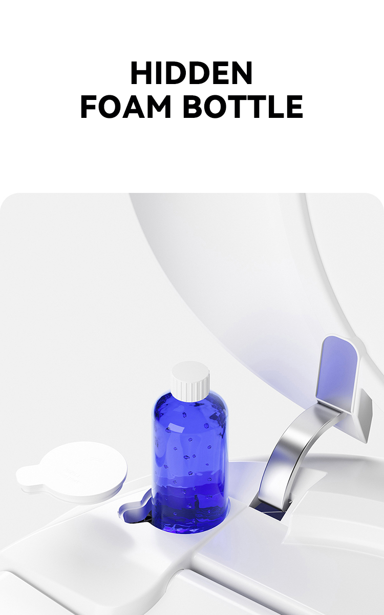 Round Ceramic Sanitary Ware Items Color Automatic Bathroom Wc Intelligent Toilet Bowl Commode Ceramic Round Smart Toilets details
