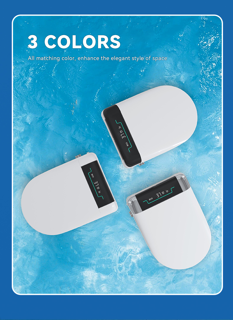 New model inteillgent slow close toilet seats auto clean smart toilet seat electric smart toilet seat cover manufacture