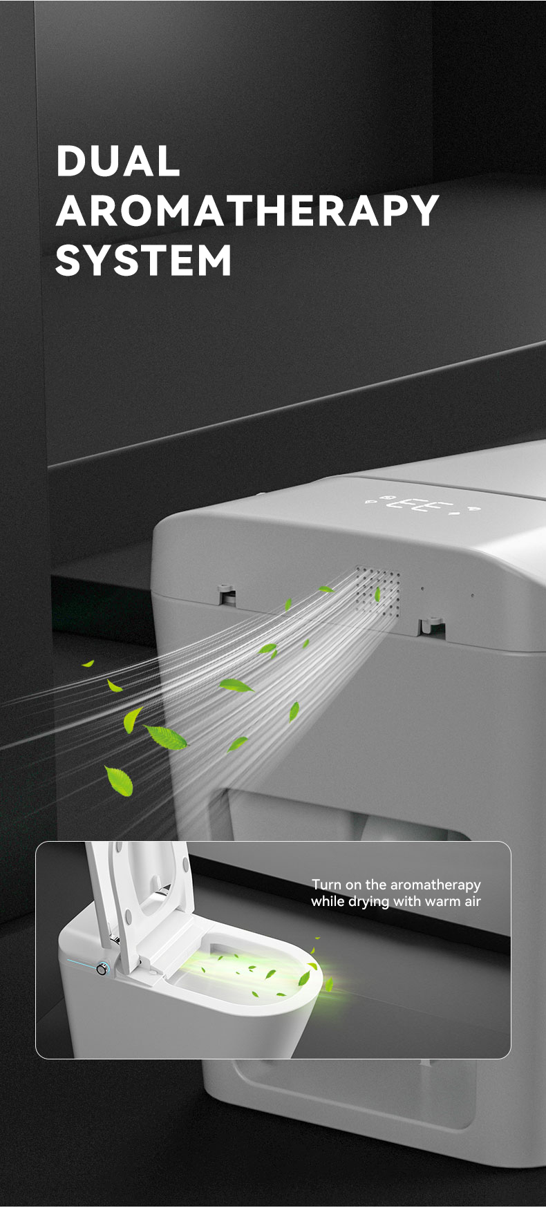 Modern auto sensor flush electric bidet bathroom wc toilet ceramic p trap  intelligent smart toilet details