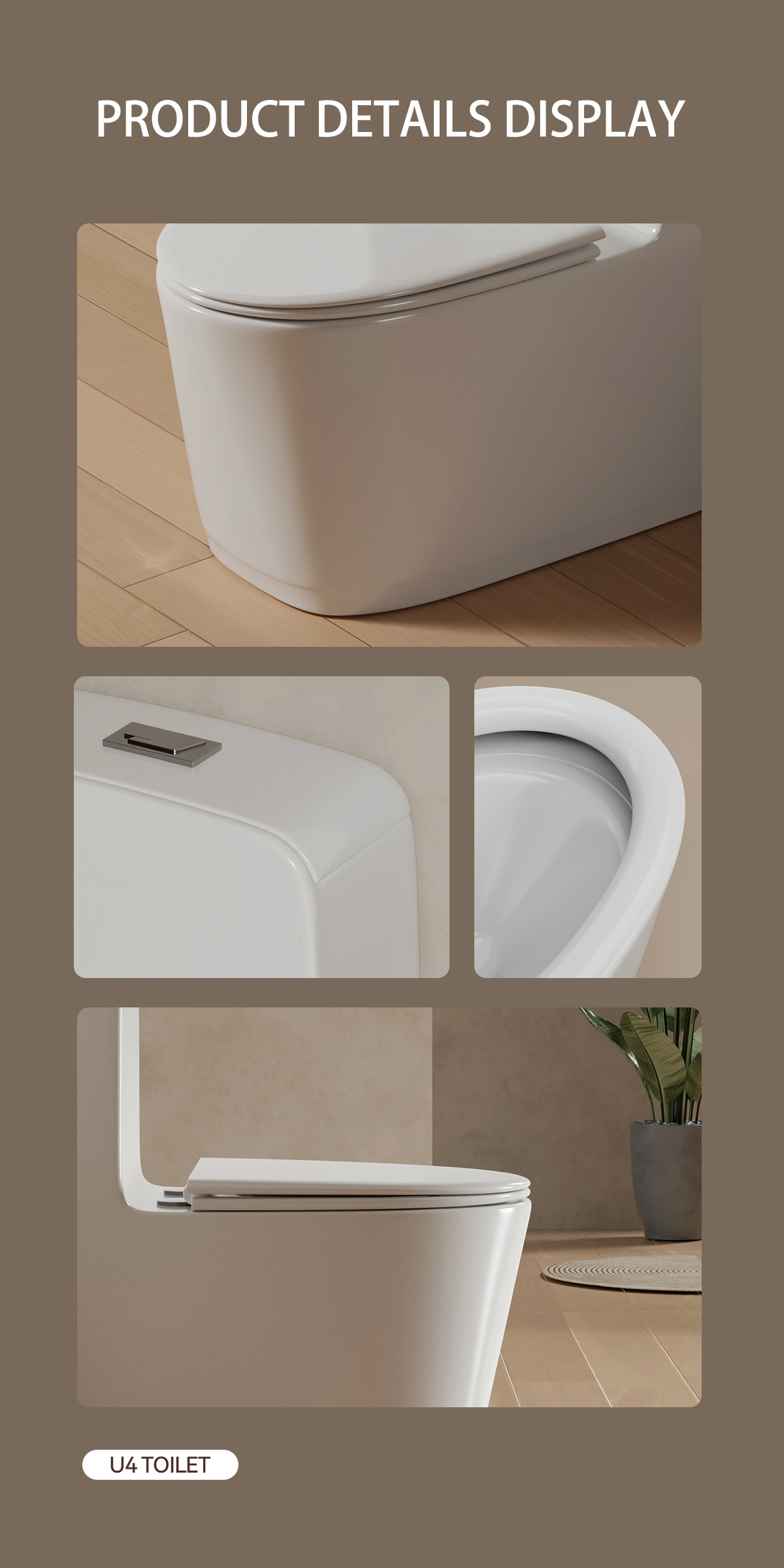 Modern Ceramic Siphonic One Piece Toilet Bathroom Inodoro Wc Sanitary Ware Ceramic Toilet Bowl details
