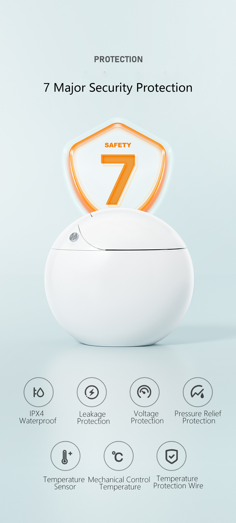 Fashion Toilet and accessories Color Automatic Egg WC Commode Intelligent Toilet Bowl Ceramic Bathroom Smart Toilet factory