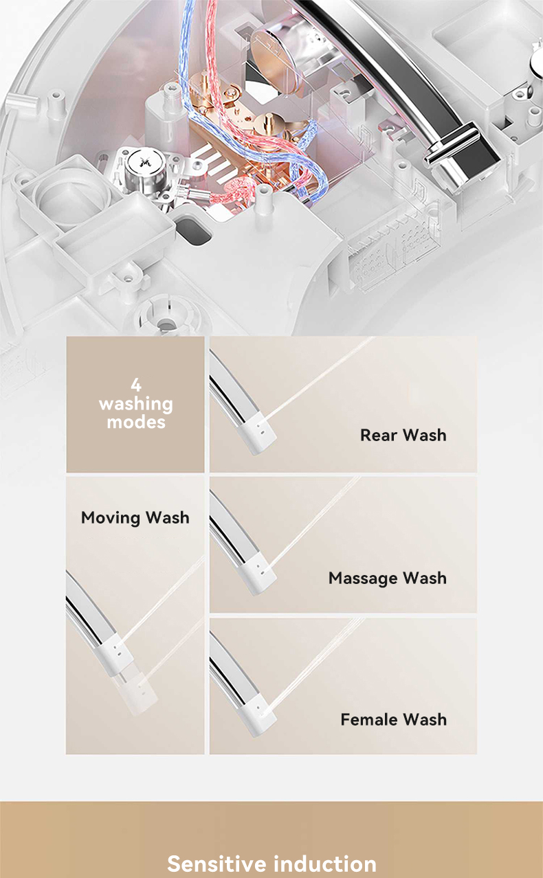 Auto sensor flushing floor mounted electric bidet toilet p trap Intelligent toilet bowl bathroom wc ceramic smart toilet details