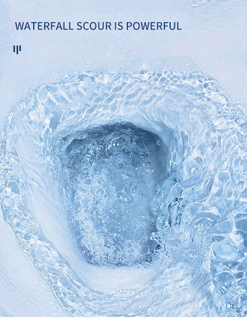 High Quality No Plug-in Auto Flush Electric Bathroom WC Intelligent Commode Toilet Bowl Smart Toilets manufacture