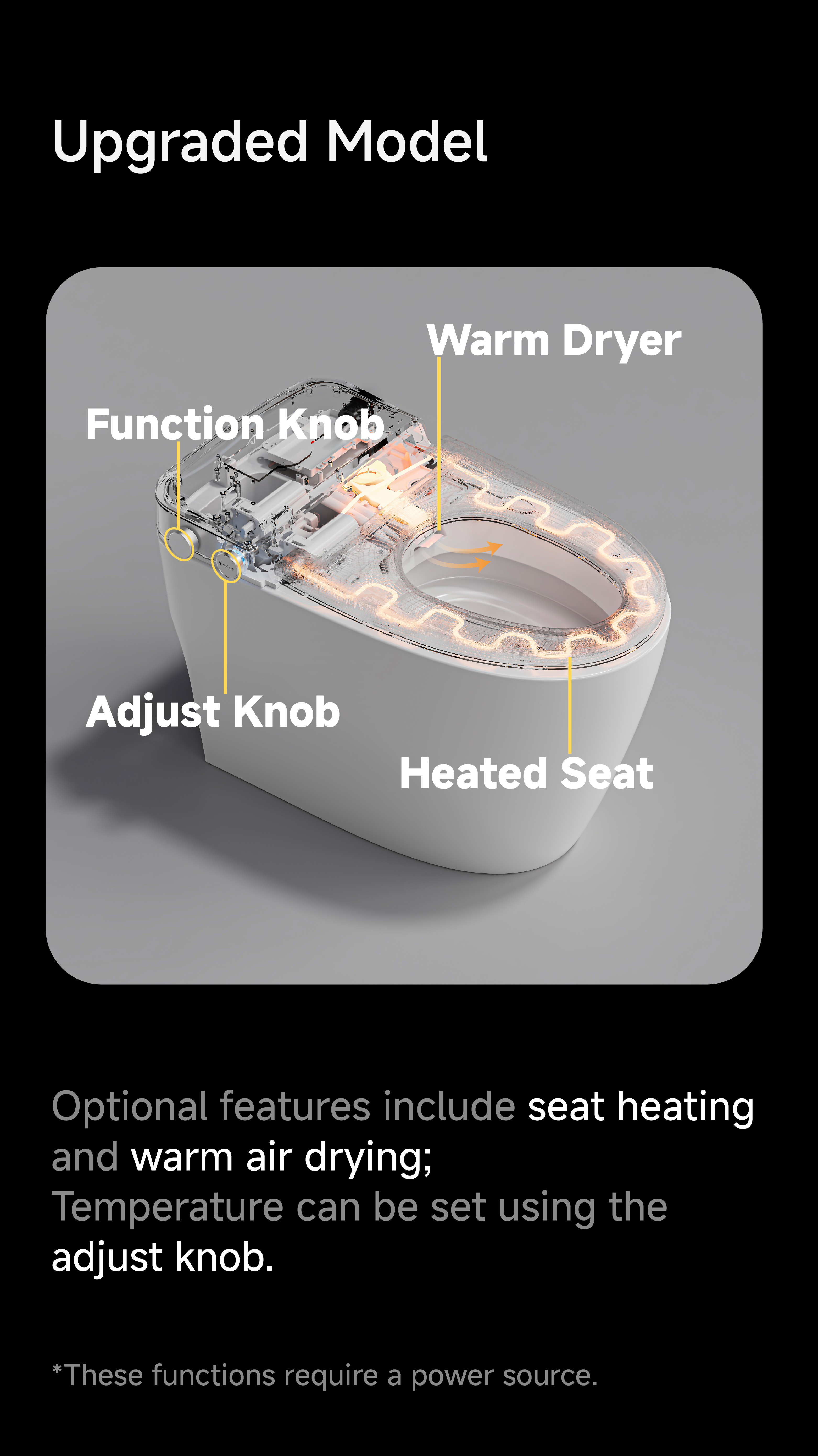 Auto Flush Intelligent Toilet Bowl Bathroom Wc Commode Electronic Automatic Bidet Toilet Ceramic Intelligent Smart Toilets details