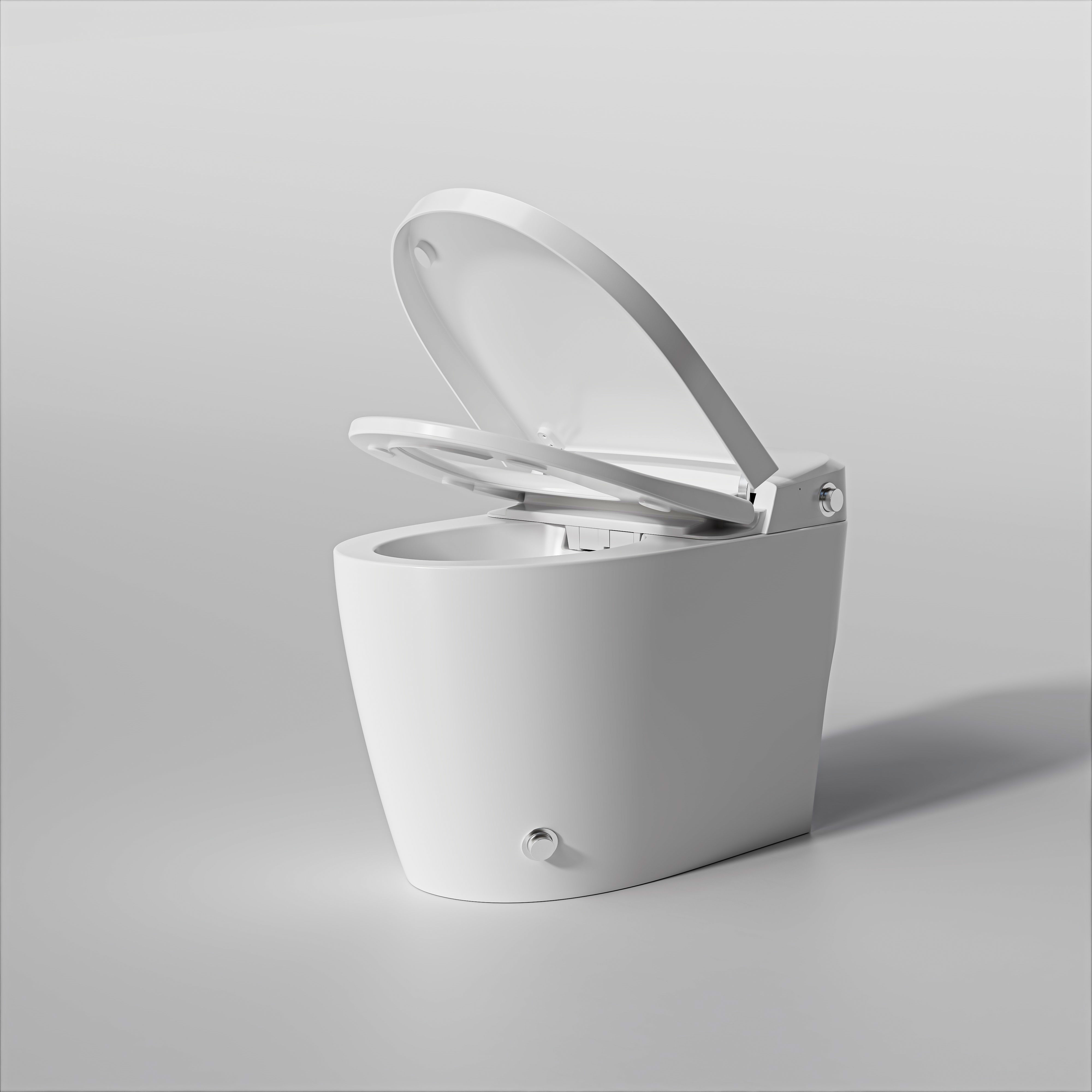 Auto Flush Intelligent Toilet Bowl Bathroom Wc Commode Electronic Automatic Bidet Toilet Ceramic Intelligent Smart Toilets factory