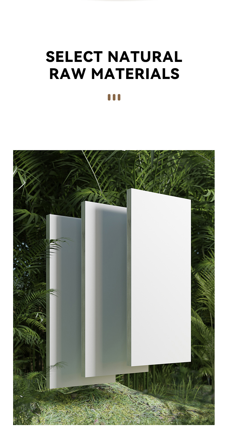 Building Hotel Bathroom Furniture Wall Mounted Led Smart Mirror Sintered Stone Bathroom Cabinet for Construction Project factory