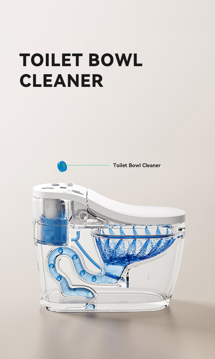 Modern Bathroom Sanitary Ware Automatic Flush Toilets Bowl Intelligent Ceramic One Piece Smart Toilets factory