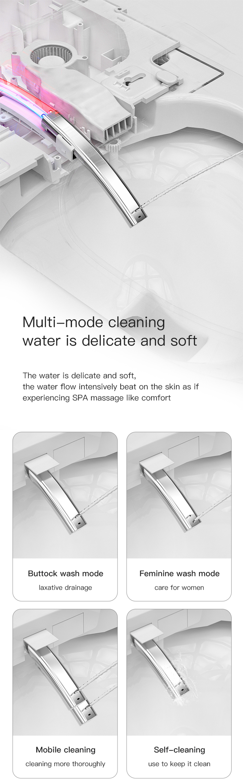 Modern Sanitary Ware Self Clean Auto Open Sensor Flush Automatic Toilet Bowl Electronic Bathroom Wc Intelligent Smart Toilet supplier