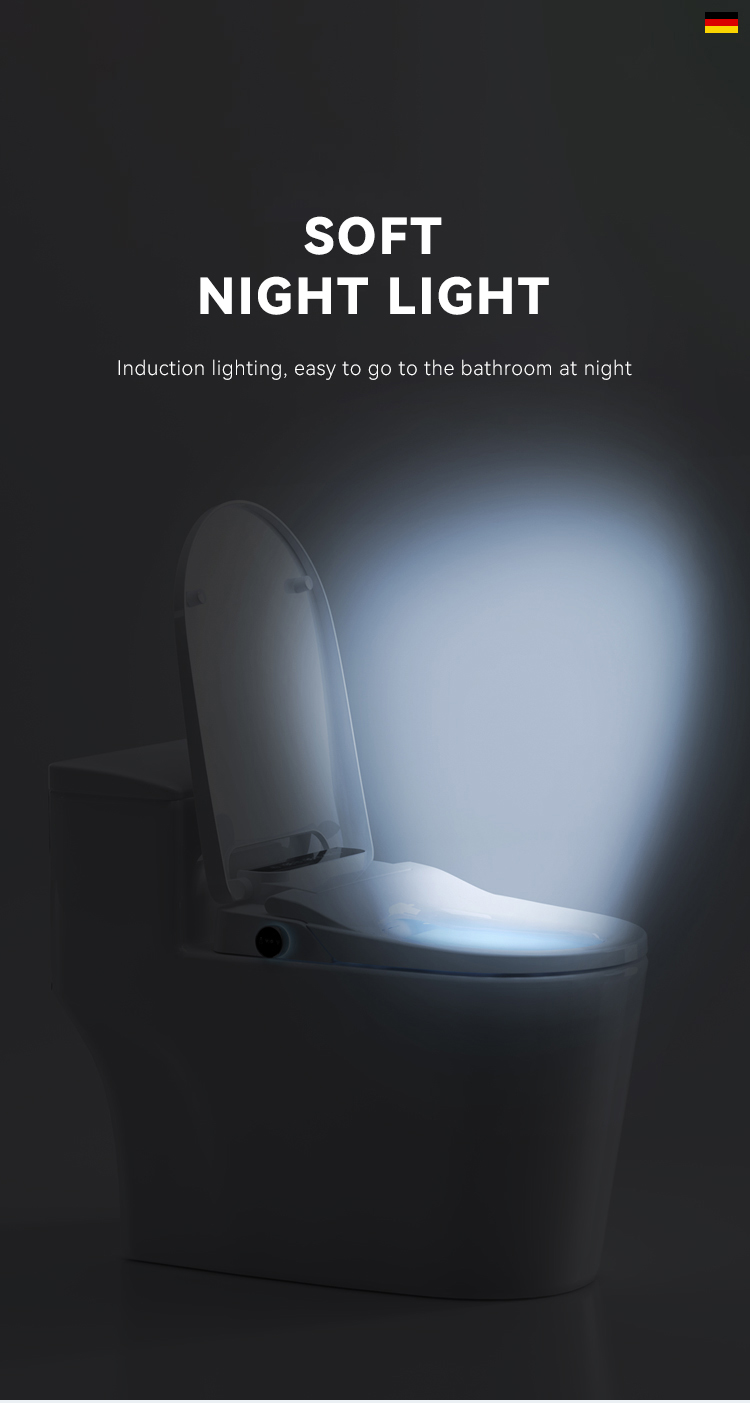 New arrival 110V/220V intelligent heated automatic toilet seat bathroom accessories smart toilet seat cover factory