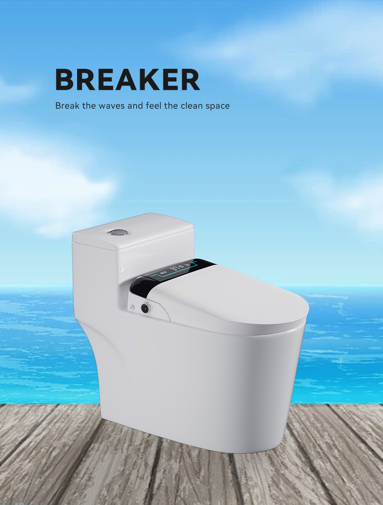 New model inteillgent slow close toilet seats auto clean smart toilet seat electric smart toilet seat cover factory