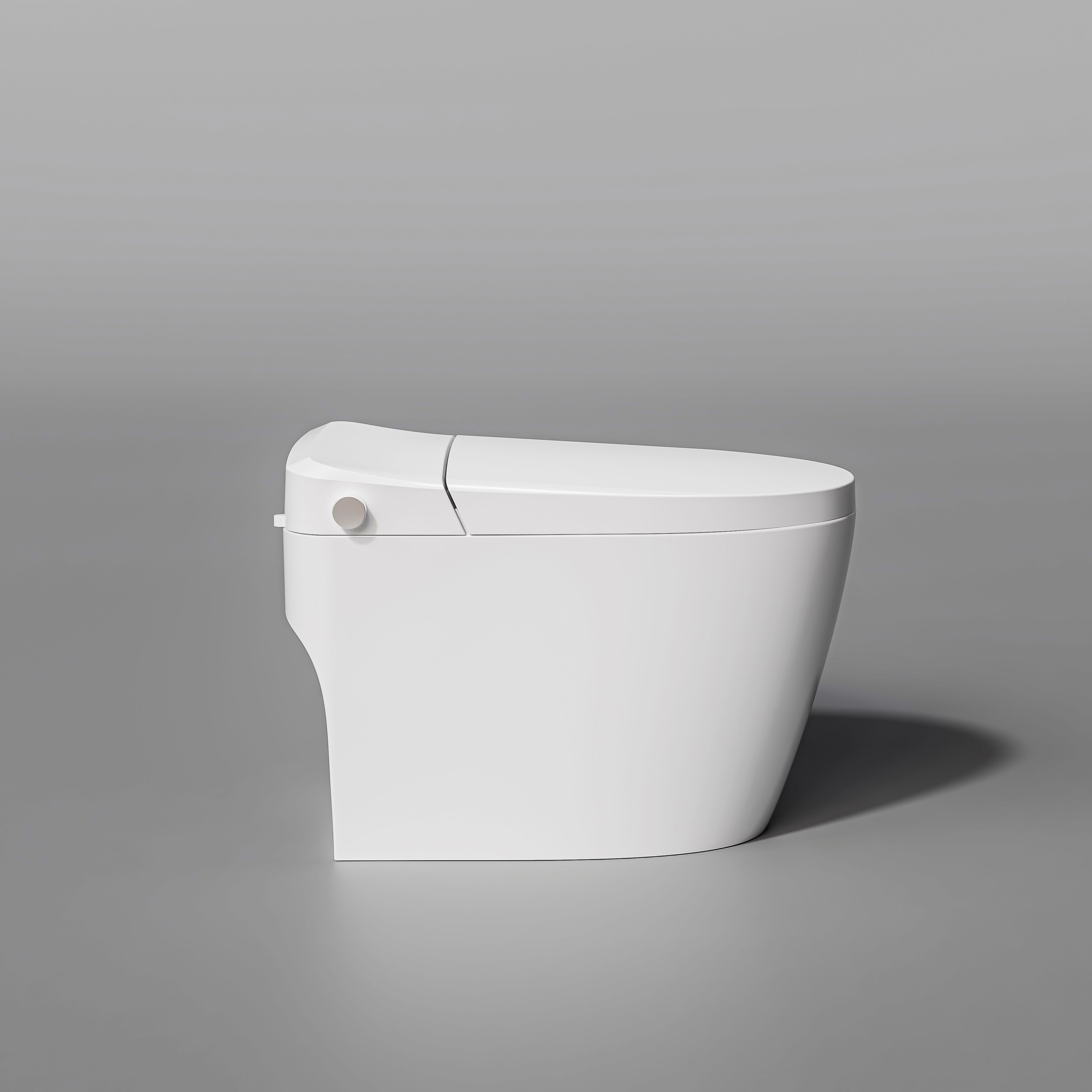 Auto Flush Intelligent Toilet Bowl Bathroom Wc Commode Electronic Automatic Bidet Toilet Ceramic Intelligent Smart Toilets manufacture