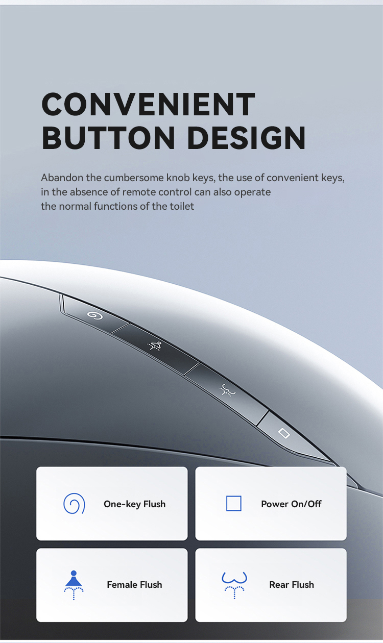 New design instant heating round intelligent toilet bidet IPX4 waterproof auto flush ceramic egg shape smart toilets details