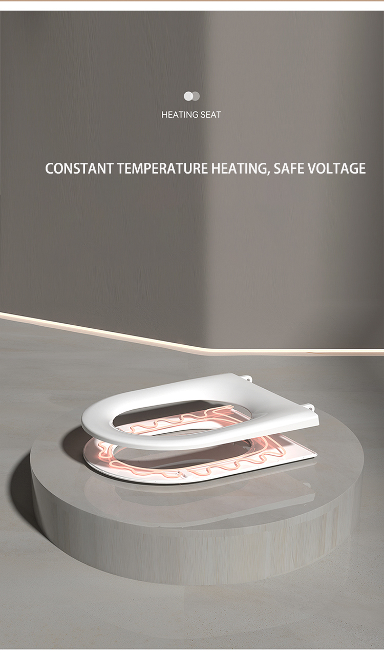 High Quality OEM PP Toilet Accessories Soft Closing Toilet Seat Cover Bathroom Heated Toilet Seats Covers supplier