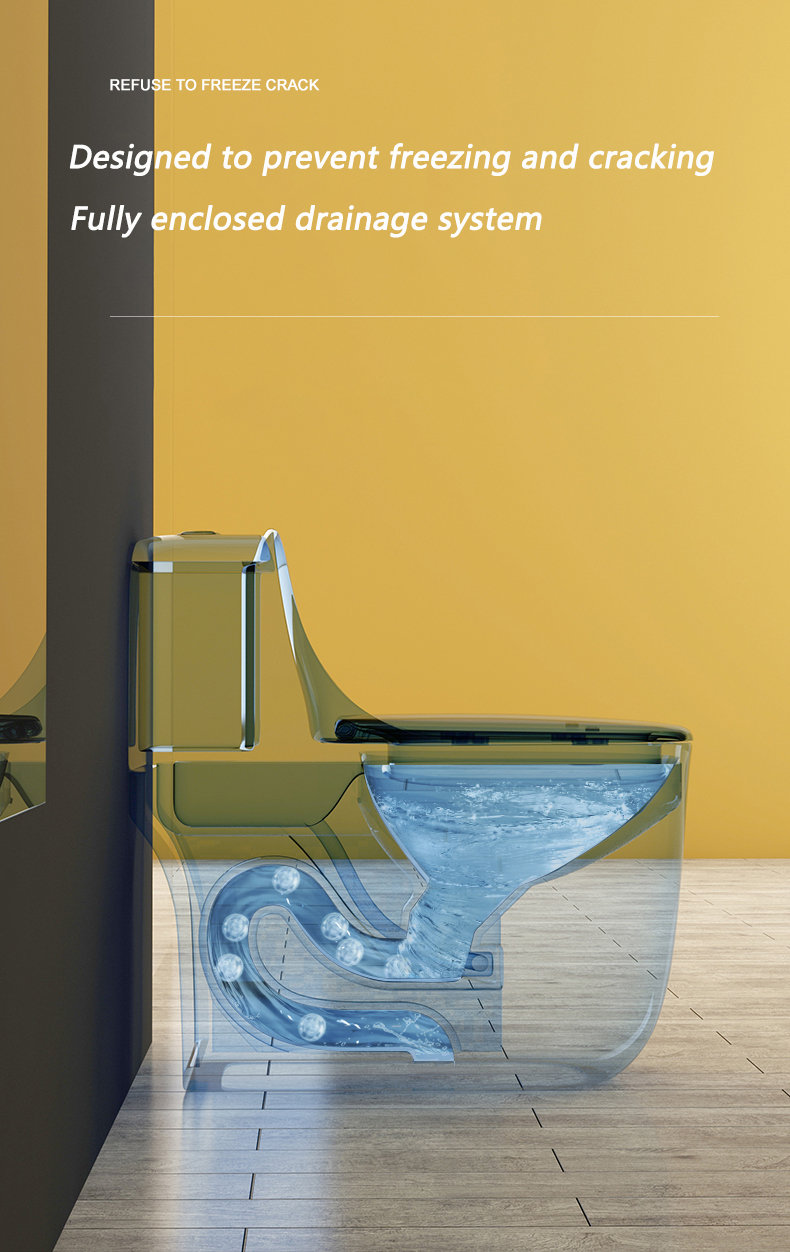 Custom ceramic sanitary ware colored inodoro wc bathroom egg color siphonic toilet floor mounted one piece toilet bowl supplier