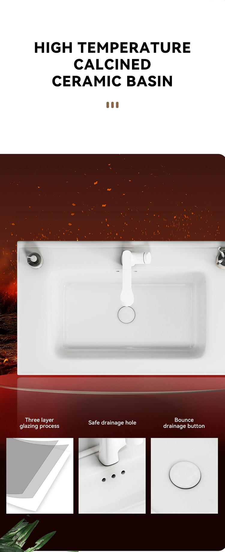 Luxury Bathroom Furniture Wall Mounted Bathroom Mirror Cabinet Solid Wood Bathroom Vanity Cabinets supplier