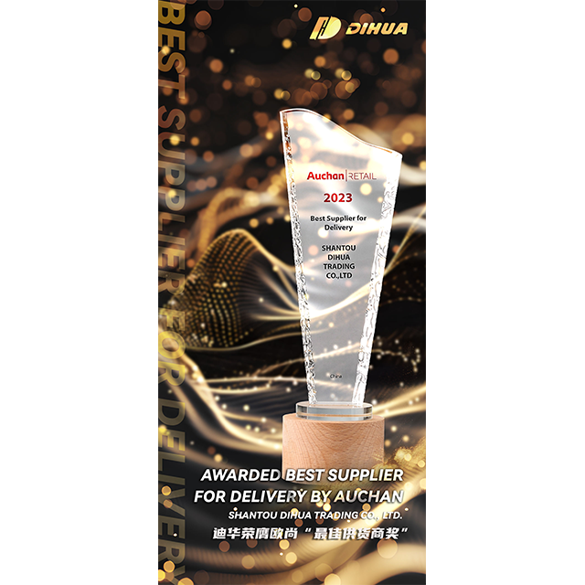 Dihua galardonado como el mejor proveedor de entregas de Auchan