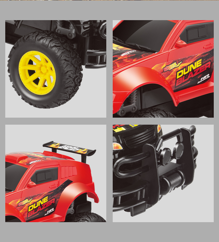 FAST GEARZ - 27mhz 1/18 Scale Full Function Remote Control Rally Truck Car RC Rally with Offroad Crash Bar Crawler Vehicle supplier