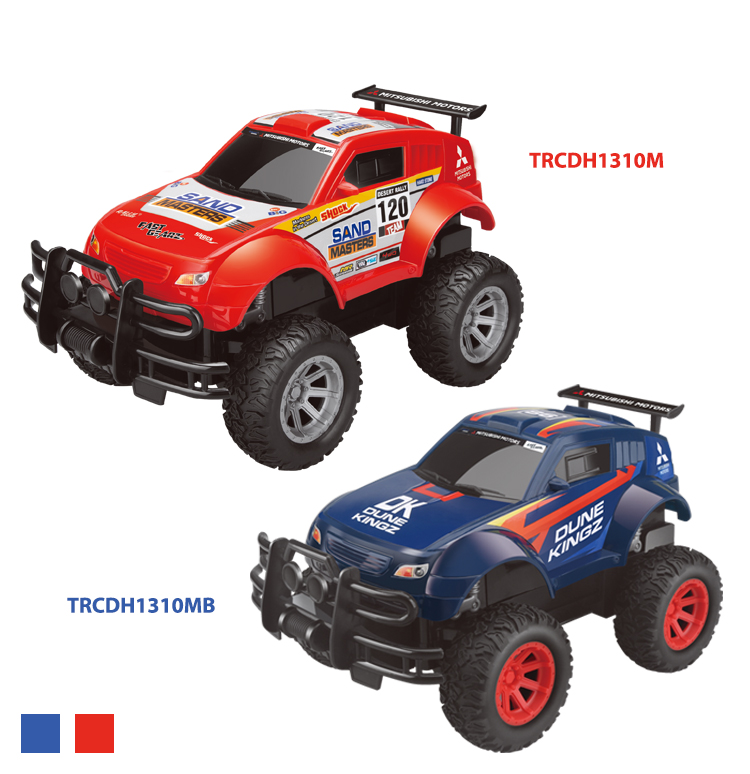 FAST GEARZ - Official Licensed Mitsubishi Montero Evolution 1/18 Remote Control Car Off-Road Fast RC Crawler w/ Rubber Grip Tire manufacture