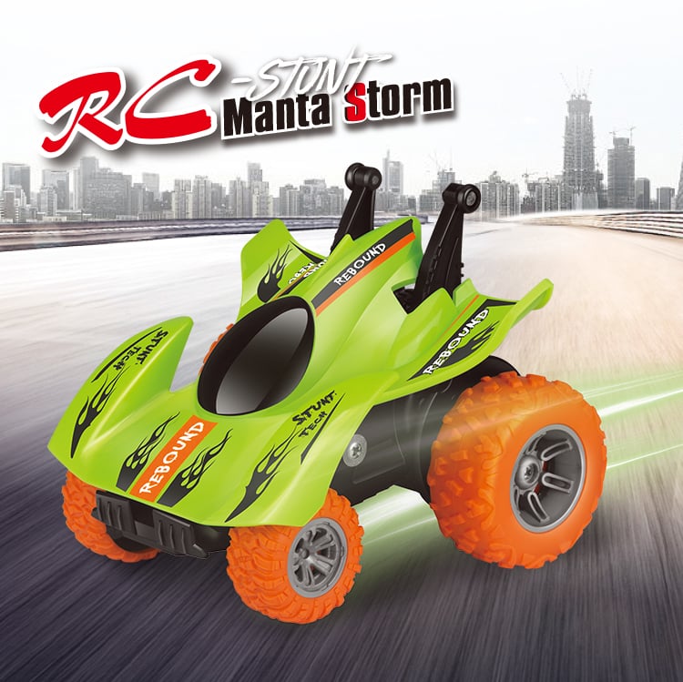 FAST GEARZ - Manta Storm 27mhz RC Car Hobby Remote Control Drift Stunt Car 360 Degree Rotation Upright Standing Stunt Car 2023 factory