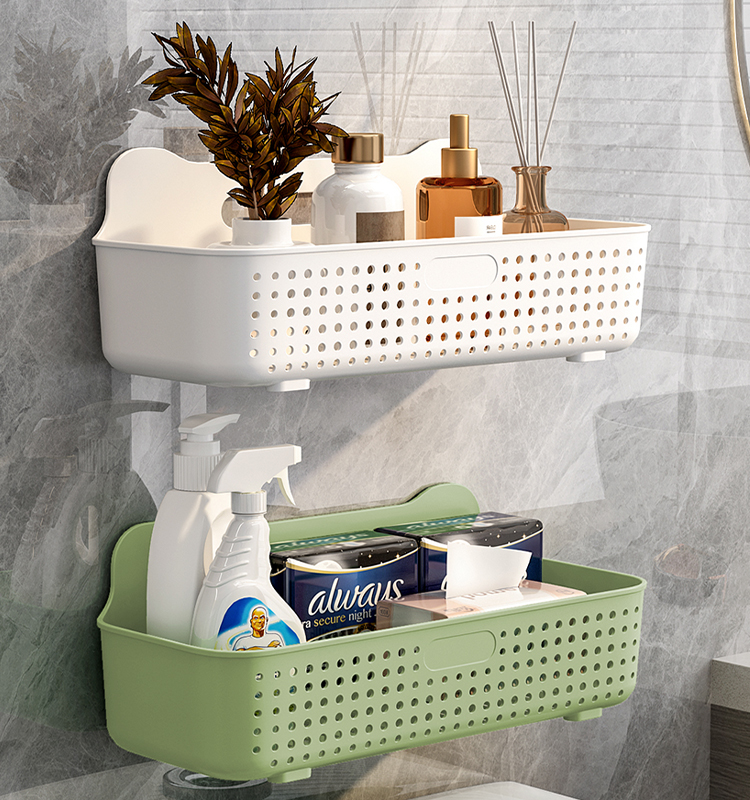 High-Capacity Plastic Storage Baskets Seasonings Spices Pantry Organizer Kitchen Storage Containers With Hooks Vegetables Basket manufacture