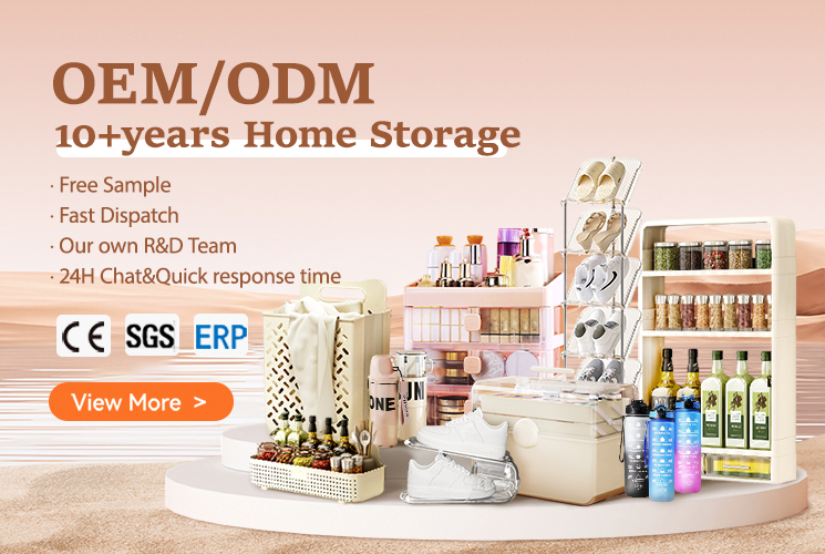 CHENGYAN 2-4layer Stationery Storage Plastic Makeup Organizers Separate Storage Desktop Medicine Makeup Drawer Organizer supplier