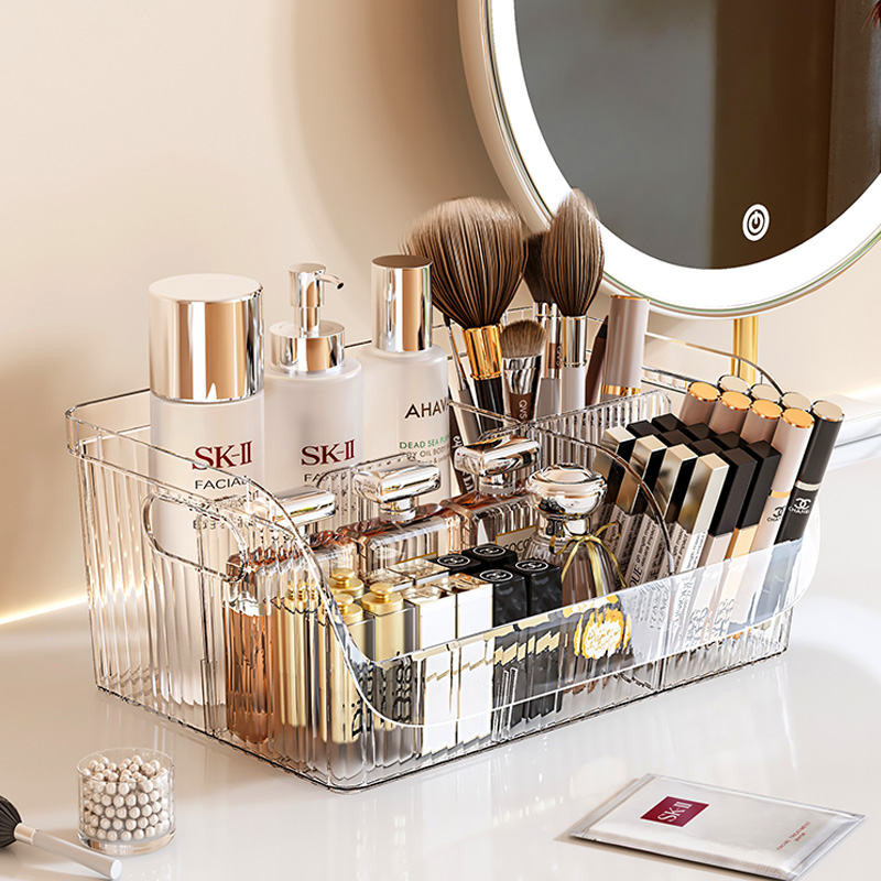 CHENGYAN Wholesale Transparennt Plastic Storage Boxes & Bins Makeup Organizer Makeup Brush Storage Box supplier