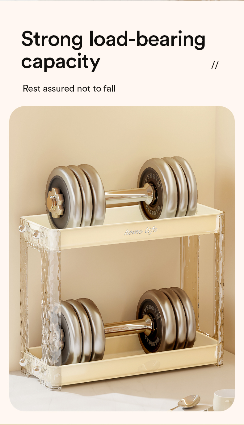 CHENGYAN 2-Tier Spice Rack Kitchen Countertop Storage Organizer for Spices & Seasoning Wall-Mounted Cabinet Shelf Holder supplier