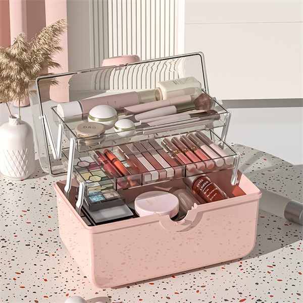Find your favorite products in seconds with a makeup organizer