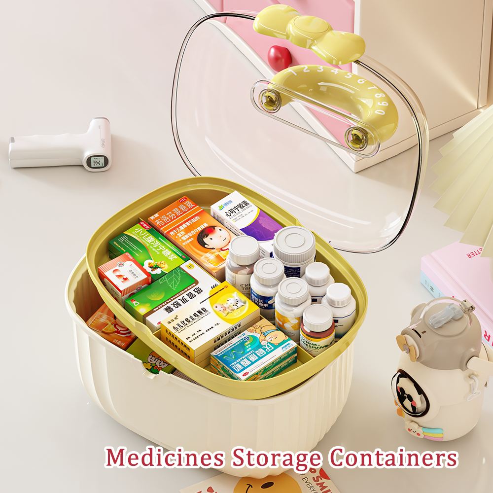 CHENGYAN Large Capacity 3layer Kids Teen & Storage With Lid Hair Accessory Plastic Storage Containers Dustproof manufacture