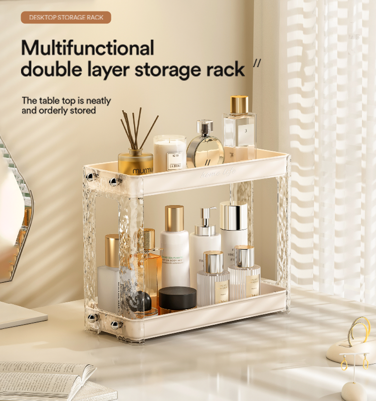 CHENGYAN 2-Tier Spice Rack Kitchen Countertop Storage Organizer for Spices & Seasoning Wall-Mounted Cabinet Shelf Holder supplier