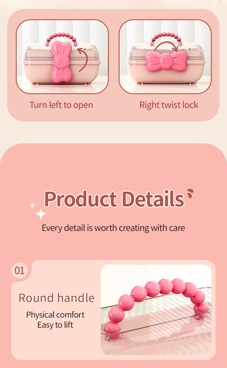 New Style Hot Selling Storage Boxes& Bins for Makeup Oraganizers and Jewelry Organizers Storage Box supplier