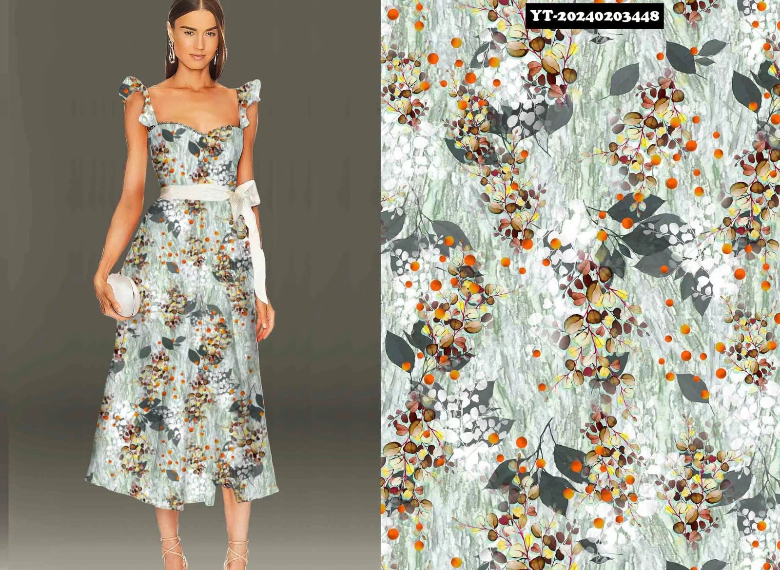 rayon (4) Printed rayon fabric