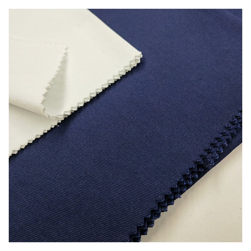 Factory supply 65% Polyester 35% Cotton for Lining Jeans Plain TC TWILL Dyed Pocketing Fabric for workwear manufacture