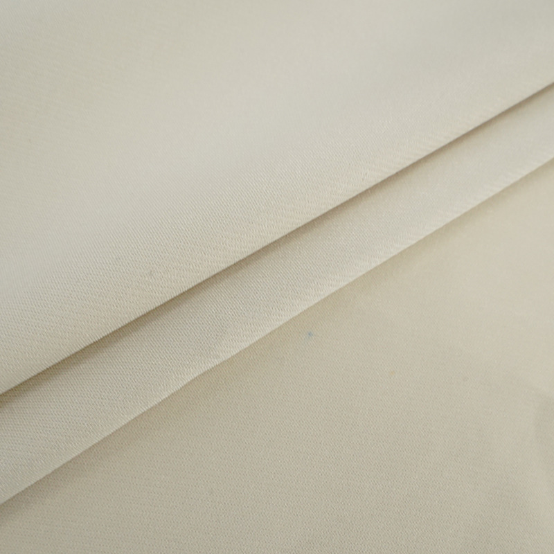 Polyester fabric 135gsm Twill SPH fabric solid dyed fashion Women Dress Shirt Abaya fabric supplier