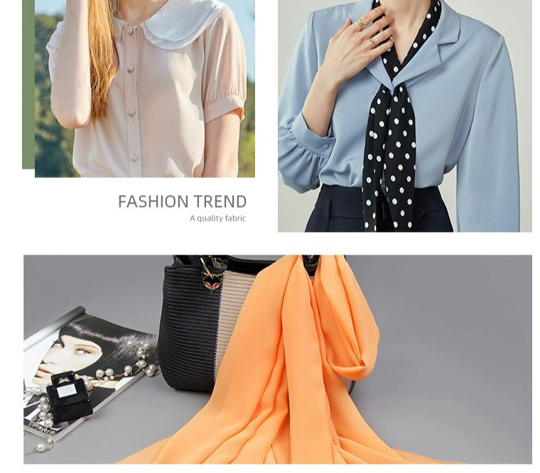 Polyester fabric 135gsm Twill SPH fabric solid dyed fashion Women Dress Shirt Abaya fabric manufacture