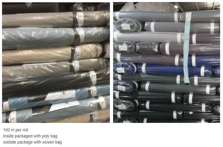 Goods Woven Polyester Viscose Fabric Indonesia Polyester Viscose factory