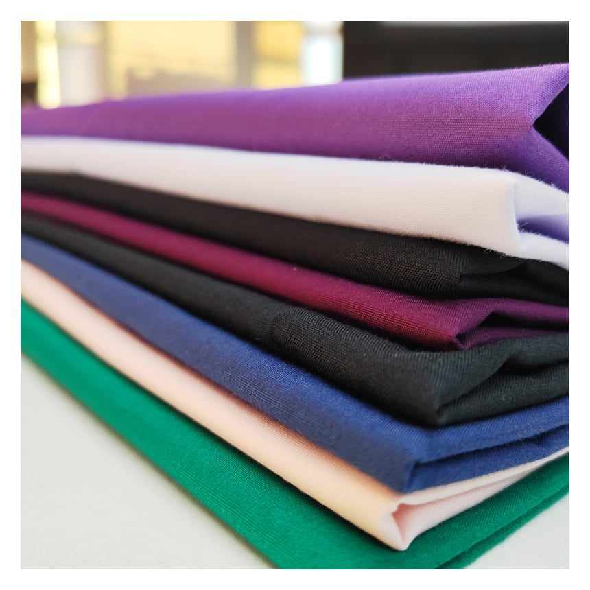 Factory supply 65% Polyester 35% Cotton for Lining Jeans Plain TC TWILL Dyed Pocketing Fabric for workwear factory