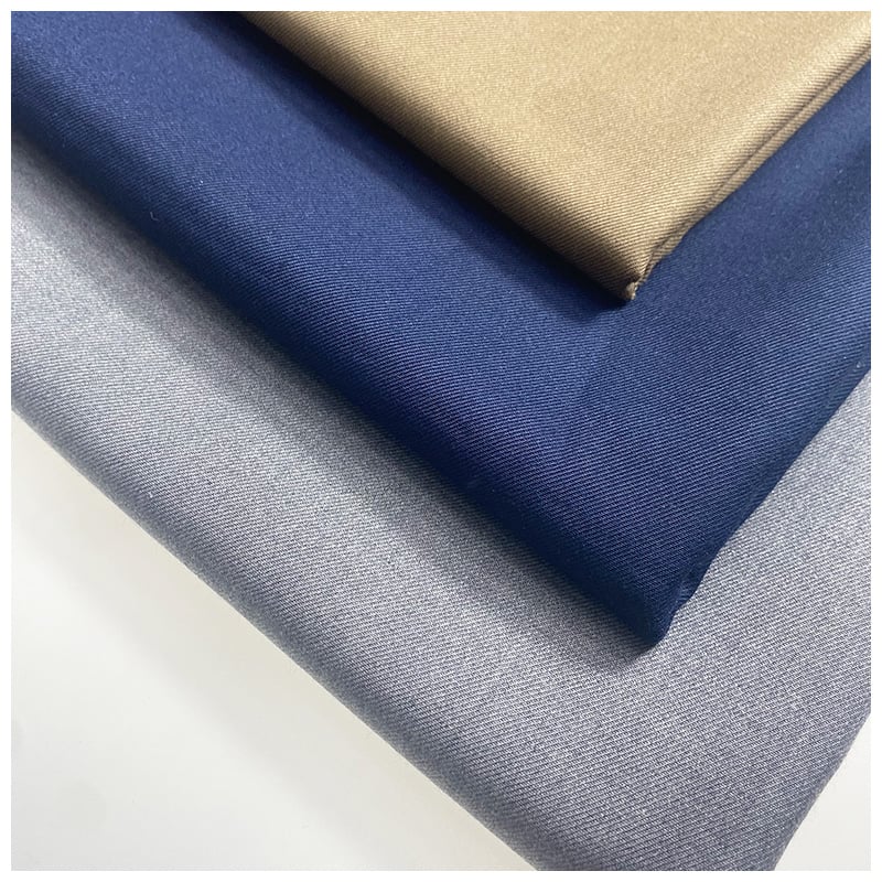 TR Polyester Viscose 011 Toyobo Suiting Fabric Stretch Poplin for Robe Shirts Boys' Skirts Plain Pattern for Men manufacture