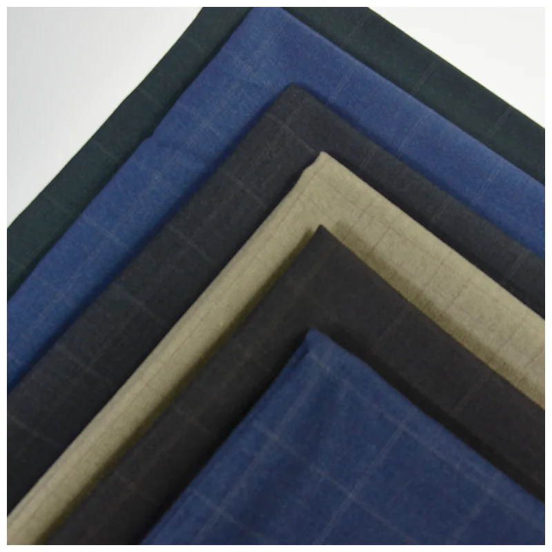 Good price fashion italian suit fabric TR suiting fabric for garments factory