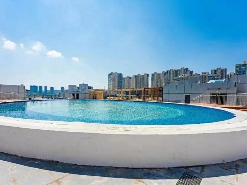 6 acrylic sky swimming pool changsha china-4