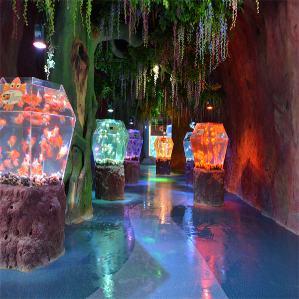 Create a Stunning Underwater Oasis with Large Aquarium Tanks.