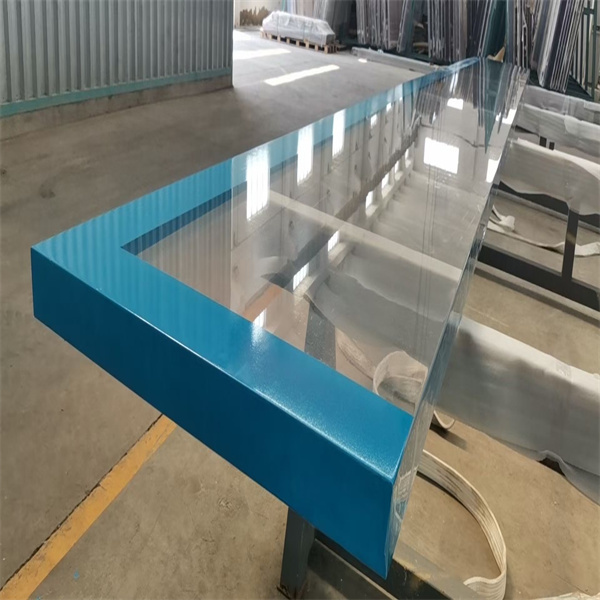 Safe use of clear sheet acrylic
