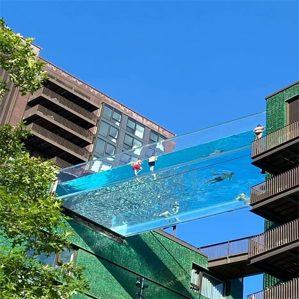 How to budget for an acrylic wall pool in your backyard.